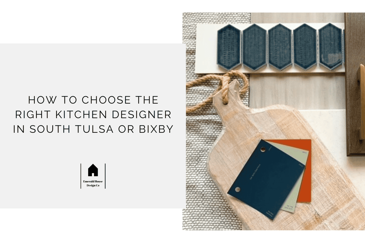 Kitchen design inspiration featuring material samples, color swatches, and tile options for a custom kitchen project